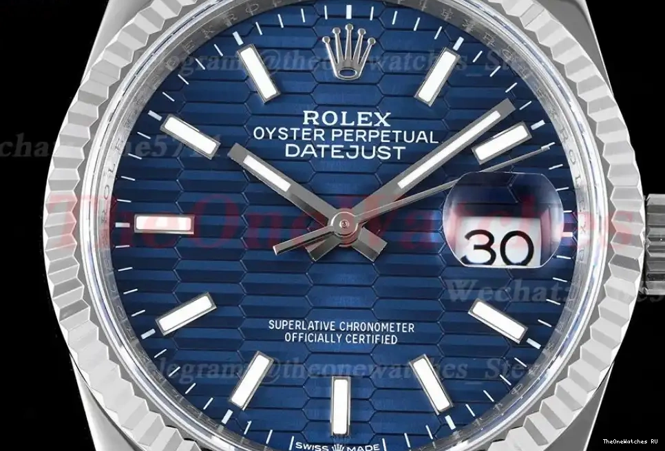 JDF 126234 Dial SS Jubilee Blue SS VR3235 Datejust 36mm V2 0504